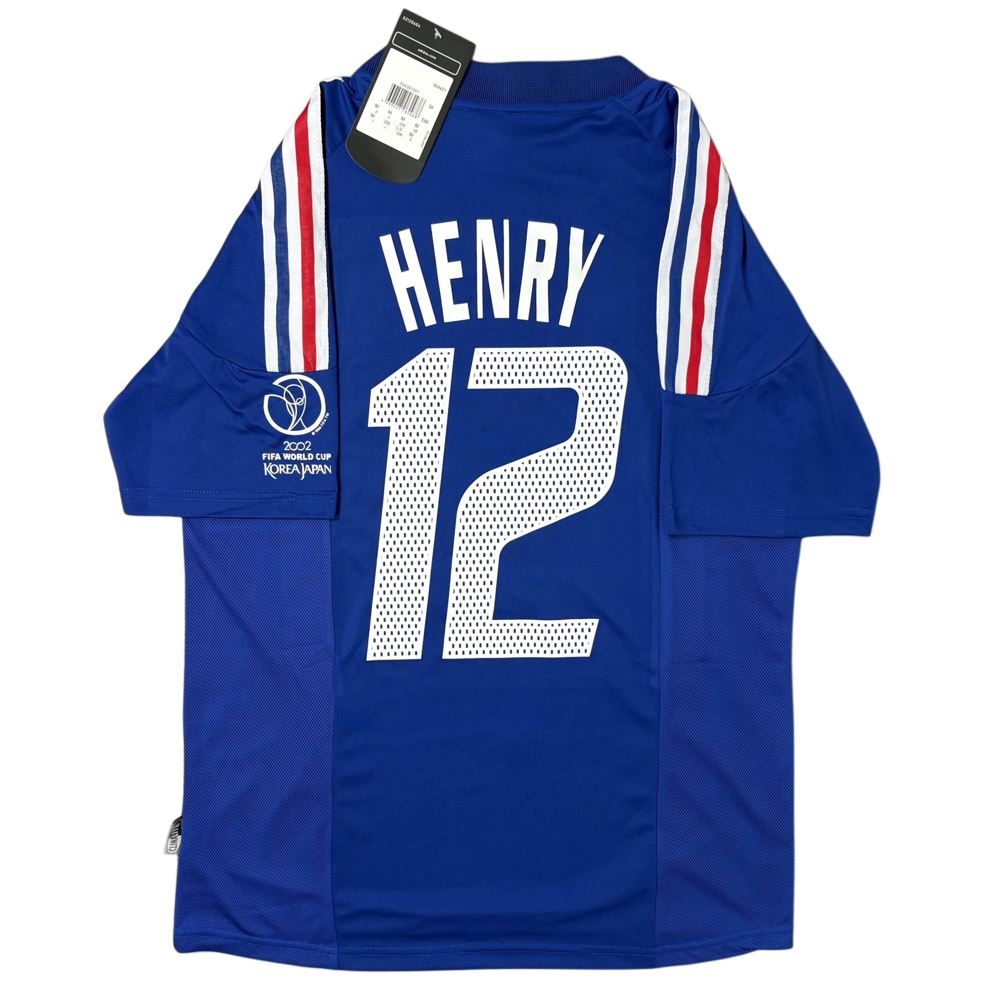 2002-03 France Home ‘HENRY 12’ Adult men’s Medium