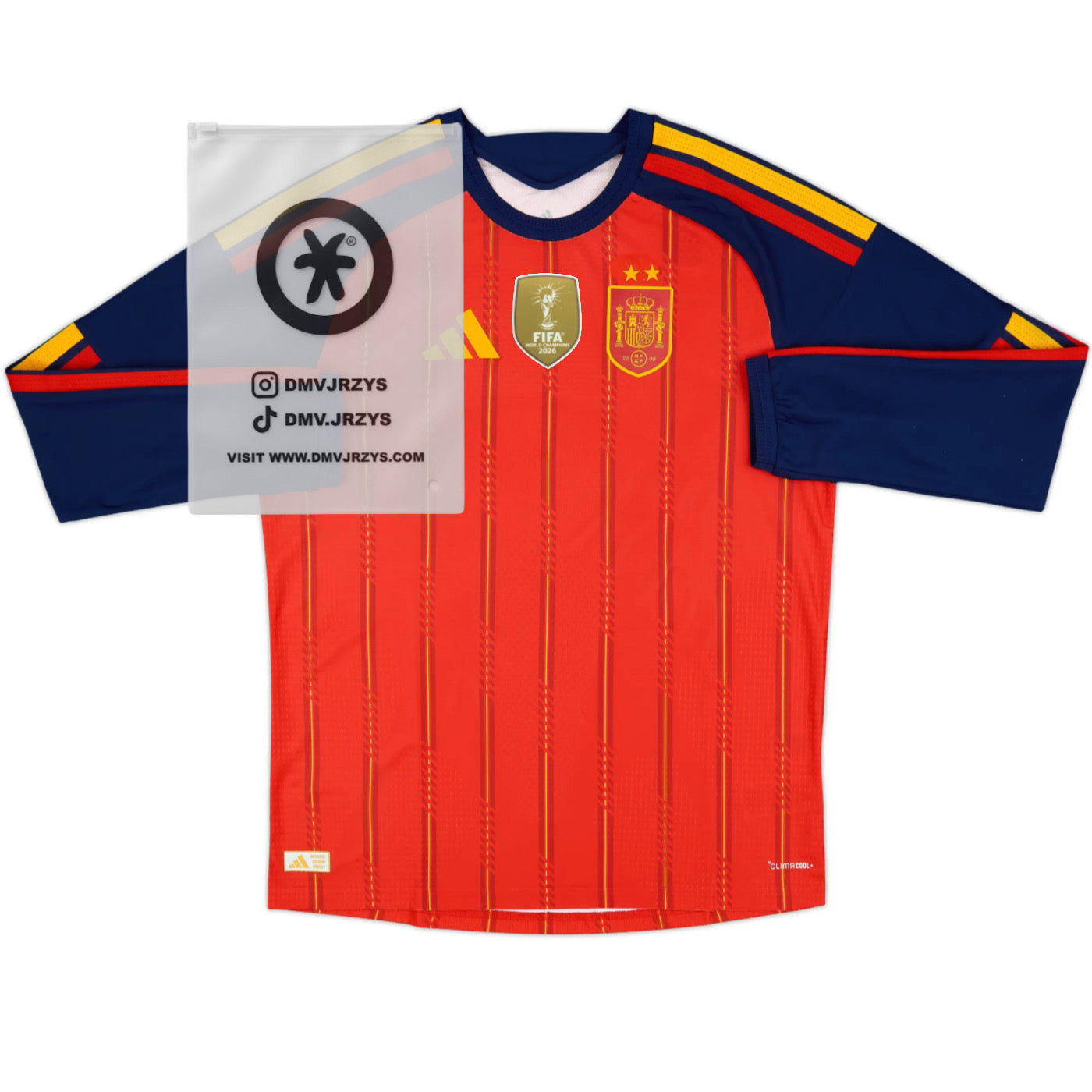 2026-27 Spain Home Player Version Longsleeve (UPDATED)